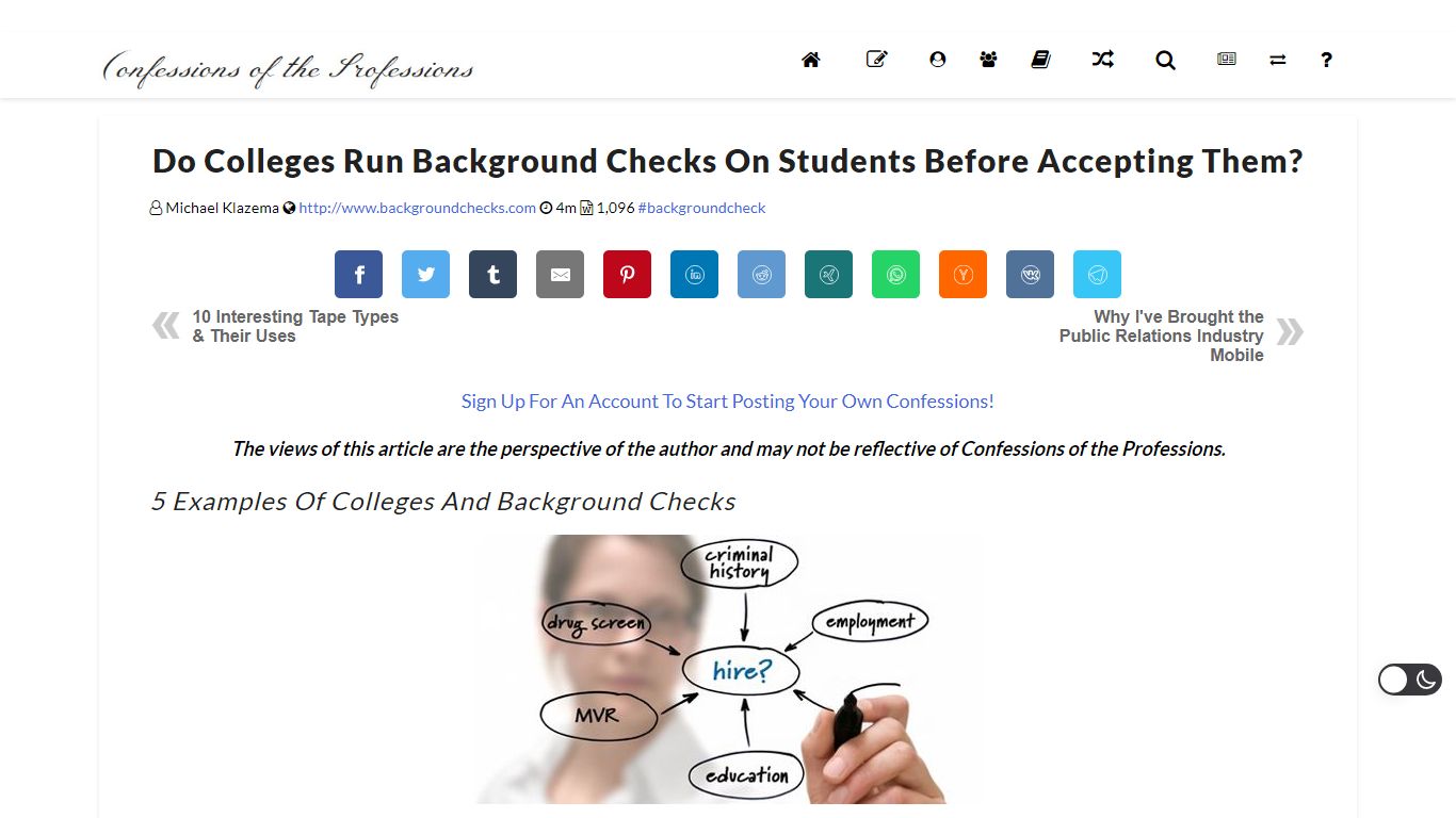 Do Colleges Run Background Checks on Students Before Accepting Them?